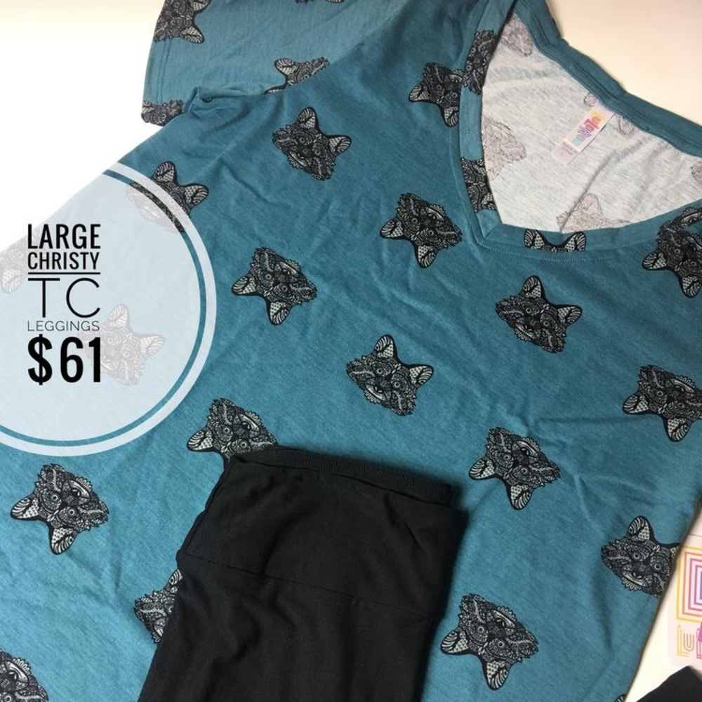 BNWT Lularoe Christy Tee (tee only)